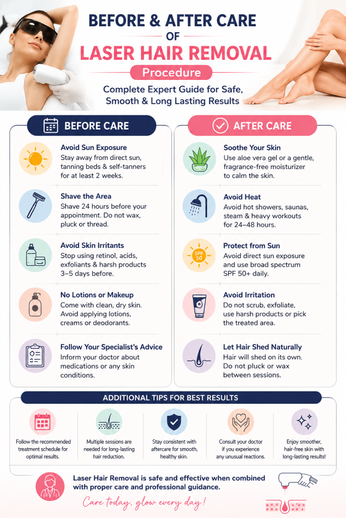 Laser Hair Removal Aftercare